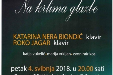 Poletite “Na krilima glazbe” uz Katarinu Neru Biondić i Roka Jagara!!!