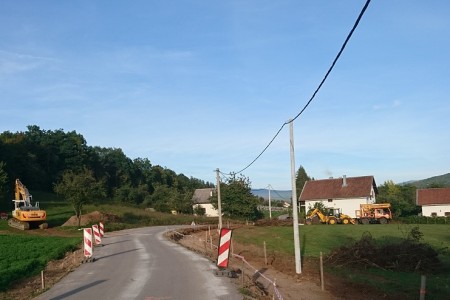 Privremena regulacija prometa u Perušiću zbog radova od mrtvačnice do Crkve sv.Križa