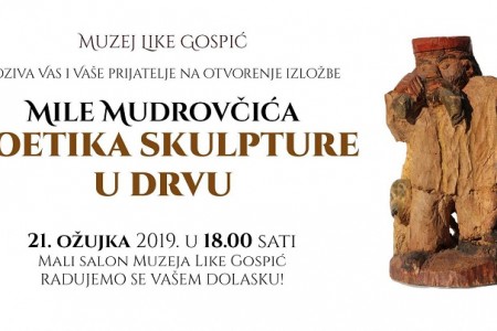 U četvrtak u Muzeju Like otvorenje izložbe autora Mile Mudrovčića