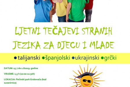 Besplatni tečaj stranih jezika u Grabovači