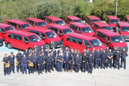 Ministrica Vučković uručila 17 novih vozila Hrvatskoj vatrogasnoj zajednici