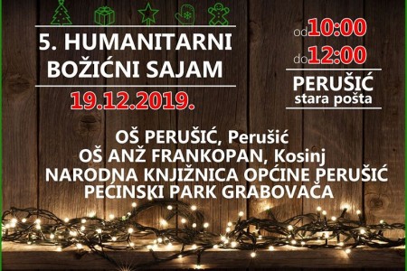 Humanitarni Božićni sajam u Perušiću
