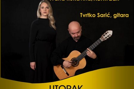 Ne propustite: u utorak koncert Ivane Rukavina i Tvrtka Sarića