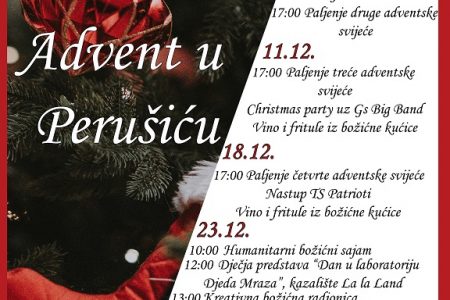 LIJEPO: Perušić spreman za Advent i doček Nove godine