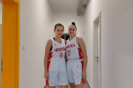 Gospićke košarkašice Nika Maras i Karla Milković dio su kadetske reprezentacije Hrvatske!!!