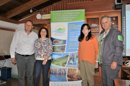 Državna geodetska uprava u NP Plitvička Jezera predstavila projekt evidentiranja posebnog pravnog režima kao doprinos učinkovitijem upravljanju u zaštićenim područjima