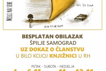Lijepa akcija: s iskaznicom bilo koje knjižnice u Hrvatskoj besplatno posjetite Pećinski park Grabovača