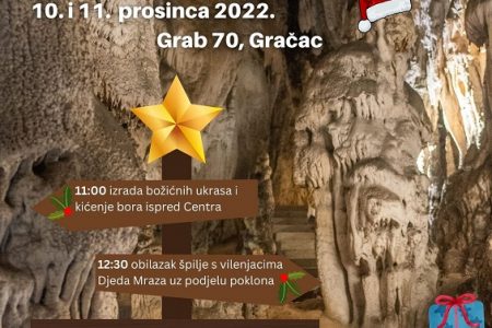 Božićna bajka u Cerovačkim špiljama  10. i 11. prosinca