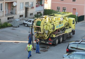 Snimanje gospićkih cjevovoda