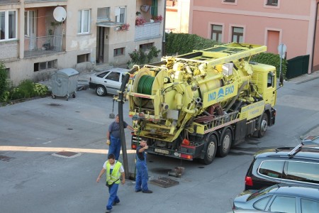 Snimanje gospićkih cjevovoda