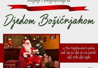 Božićni kutak studija FMI  i Highlander’s puba