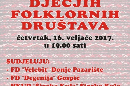 Susret dječjih folklornih društava