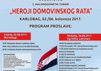 Sve je spremno za malonogometni turnir “Heroji domovinskog rata”!