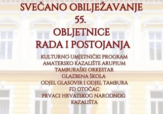 Gacko pučko otvoreno učilište Otočac u petak slavi 55.rođendan