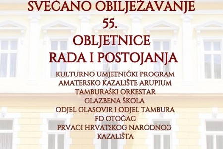 Gacko pučko otvoreno učilište Otočac u petak slavi 55.rođendan