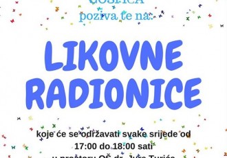 Do 27.listopada traju upisi u  likovne i plesne radionice Društva Naša djeca