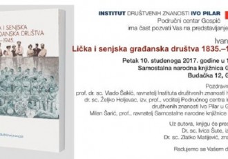 U Gospiću predstavljanje knjige autora Ivana Brlića