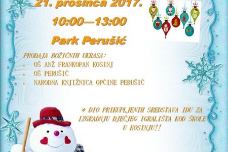 U četvrtak svi na Božićni sajam u Perušiću!!!
