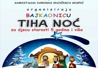 Večeras dođite na bajkaonicu Tiha noć