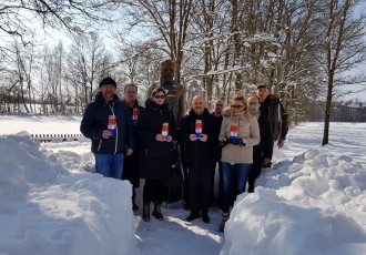 Predsjednik HSP-a na nacionalnoj razini  i gradonačelnik Gospića  Karlo Starčević položio vijenac u spomen na Oca domovine Antu Starčevića