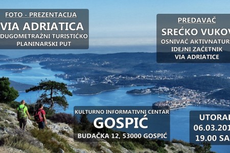 Večeras u Gospiću Via Adriatica