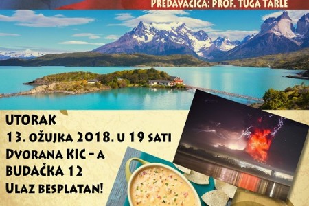 Sutra u KIC-u u Gospiću predavanje “Magični Čile”