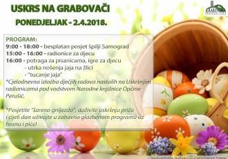 Sutra posjetite manifestaciju “Uskrs na Grabovači”!