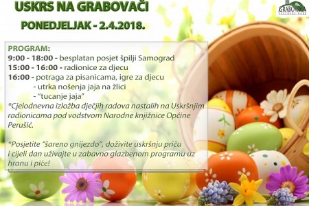 Sutra posjetite manifestaciju “Uskrs na Grabovači”!