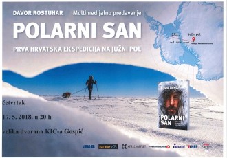 U četvrtak u Gospić dolazi Davor Rostuhar,  prvi Hrvat koji je pješačio do Južnog pola!!!