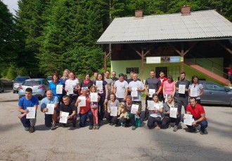 Završena prva planinarska škola društva Gromovača