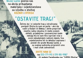 OSTAVITE TRAG – muzejska akcija prikupljanja građe o otočkoj Kožari i Oteksu