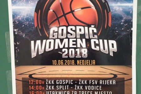 U nedjelju u Gospiću  turnir u ženskoj košarci!!!