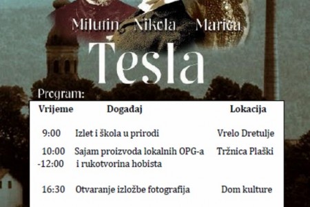 Rođendan Nikole Tesle slavi se i u Plaškom!!!