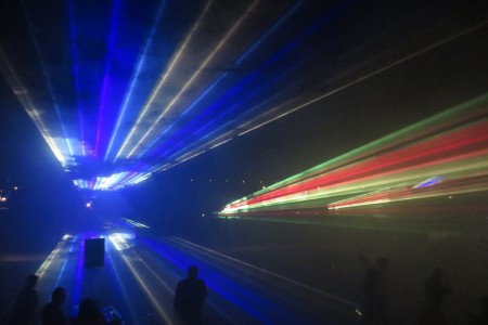 Spektakularan laserski show za kraj slavlja rođendana Nikole Tesle!!!