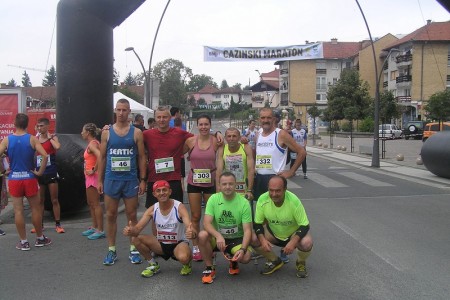 Odličan nastup ličkih trkača na maratonu u Cazinu!!!