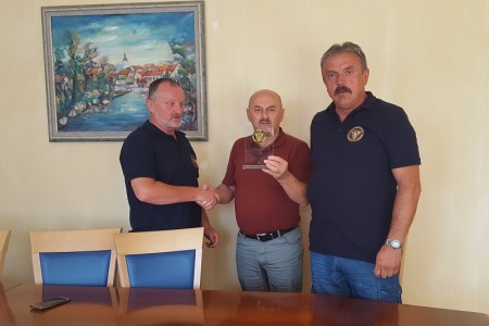Gradonačelnik  Karlo Starčević primio Zahvalnicu veterana vojne policije