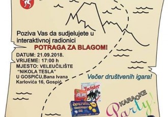 Sudjelujte u interaktivnoj radionici “Potraga za blagom”!