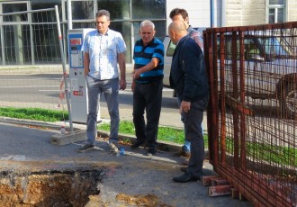U centru Gospića počeli važni radovi na vodoopskrbnom sustavu!!! Gradilište obišao i gradonačelnik Karlo Starčević
