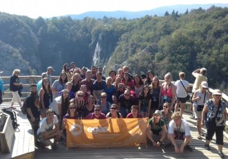 Sudionici godišnjeg kongresa Europskog udruženja studenata geografije posjetili NP Plitvička Jezera