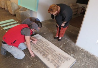 Ribnički rimski mozaik vraćen s restauracije iz Rijeke u Gospić