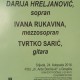 Ne propustite: večeras u Gospiću koncert naših Ivane Rukavina i Tvrtka Sarića pojačanih sopranisticom Darijom Hreljanović