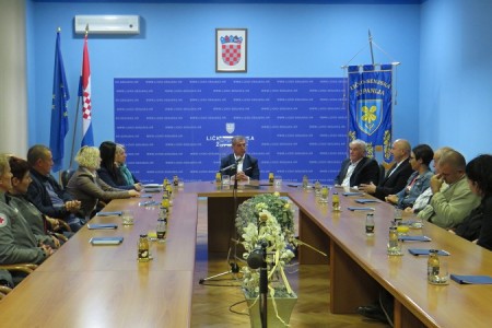 Župan Darko Milinović primio darivatelje krvi