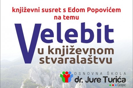 U srijedu u Gospiću književni susret s Edom Popovićem