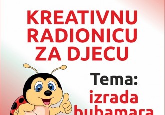 Danas u gospićkoj knjižnici kreativna radionica za djecu na temu izrada bubamara