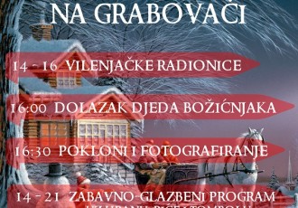 Dođite i uživajte u subotu u božićnoj čaroliji na Grabovači!!!