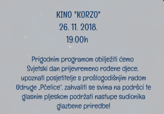 U ponedjeljak u Gospiću priredba  “Najljepši glas za Pčelice”. Dođite!!!