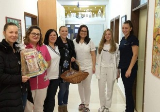 Društvo Naša djeca Gospić opet darivalo Dječji odjel gospićke bolnice