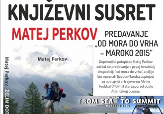 U gospićkoj knjižnici gost književnog susreta Matej Perkov