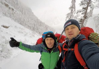 Zimski uspon Milana Krznarića i Stipe Piršljina na Kamniško-Savinjske Alpe