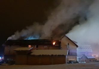 Požar u hotelu Mirni kutak u Otočcu